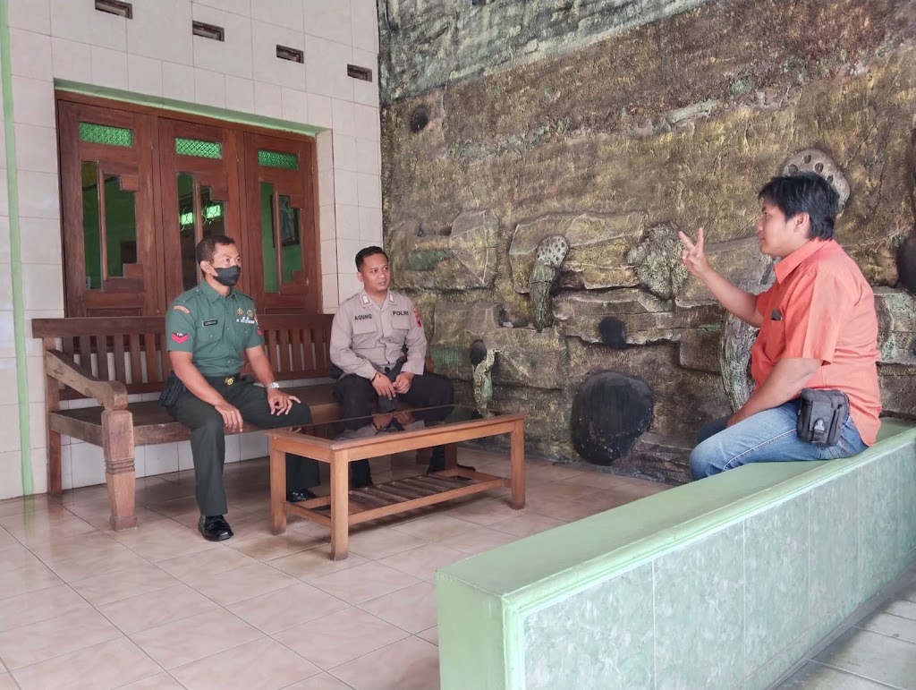 Babinsa Ceper Bersinergi Dengan Bhabinkamtibmas Himbau Warga Binaan