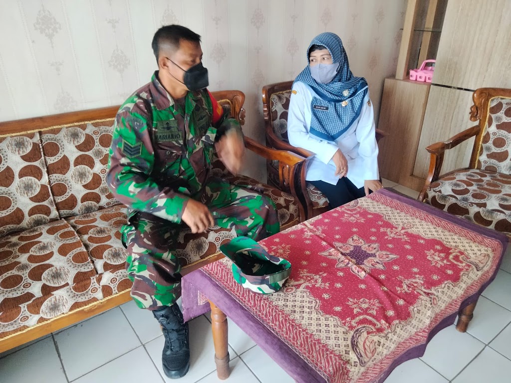 Keakraban Babinsa Wonosari Bersama Perangkat Desa Binaan