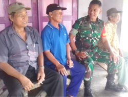 Babinsa Ceper Ingatkan Warga Jaga Kebersihan Lingkungan