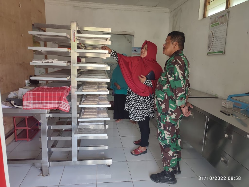 Danramil Prambanan Kunjungi UMKM Desa Geneng, Ada Apa?