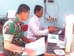 Datangnya Babinsa Ceper Di Balai Desa Kuncen Ceper