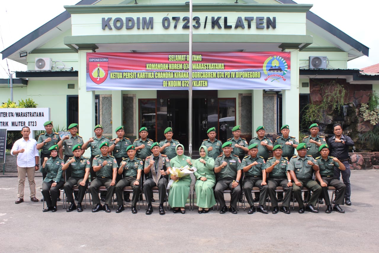 Danrem 074/WRT : Jaga Kehormatan Satuan