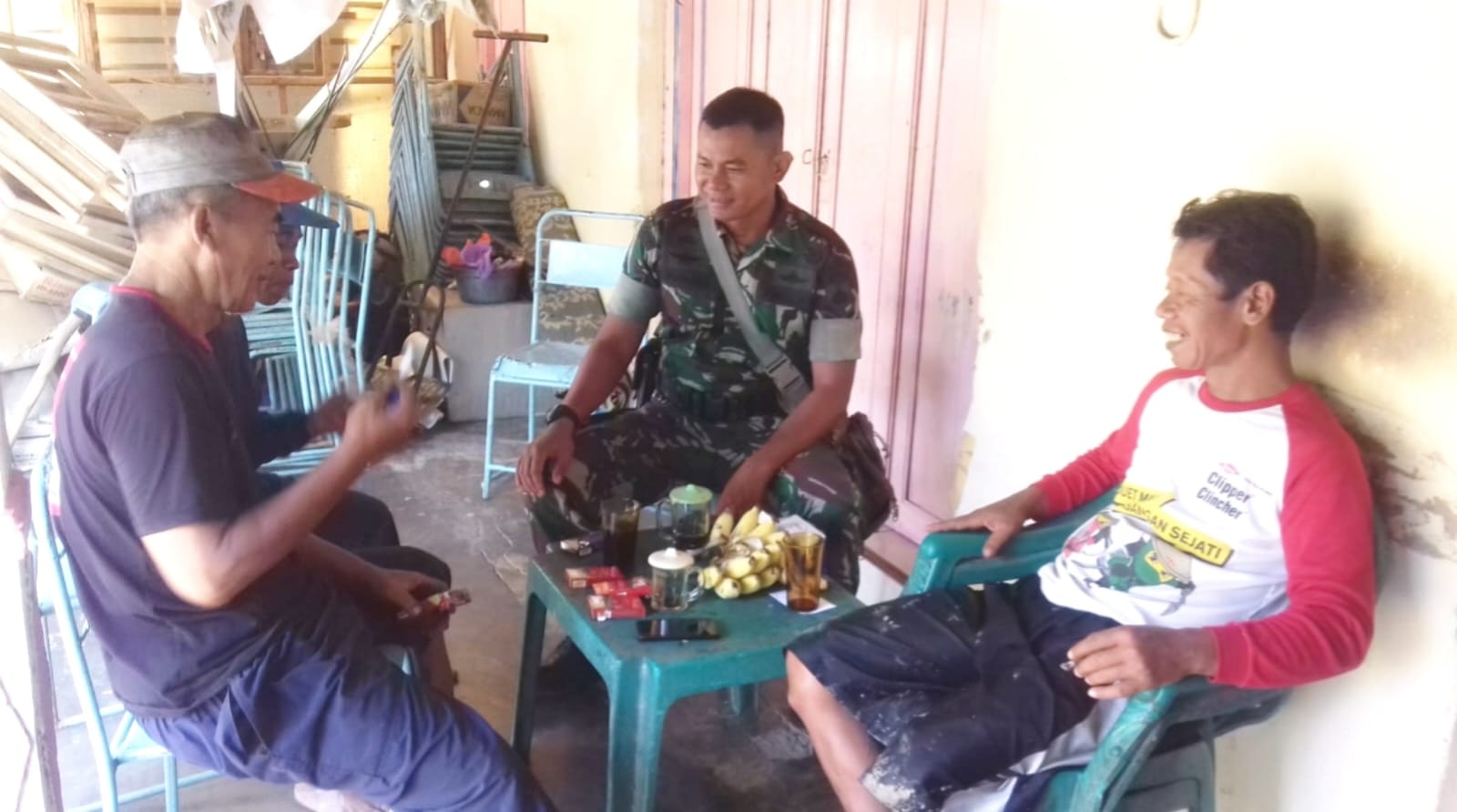 Babinsa Ceper Sosialisasikan Cegah Paham Radikalisme