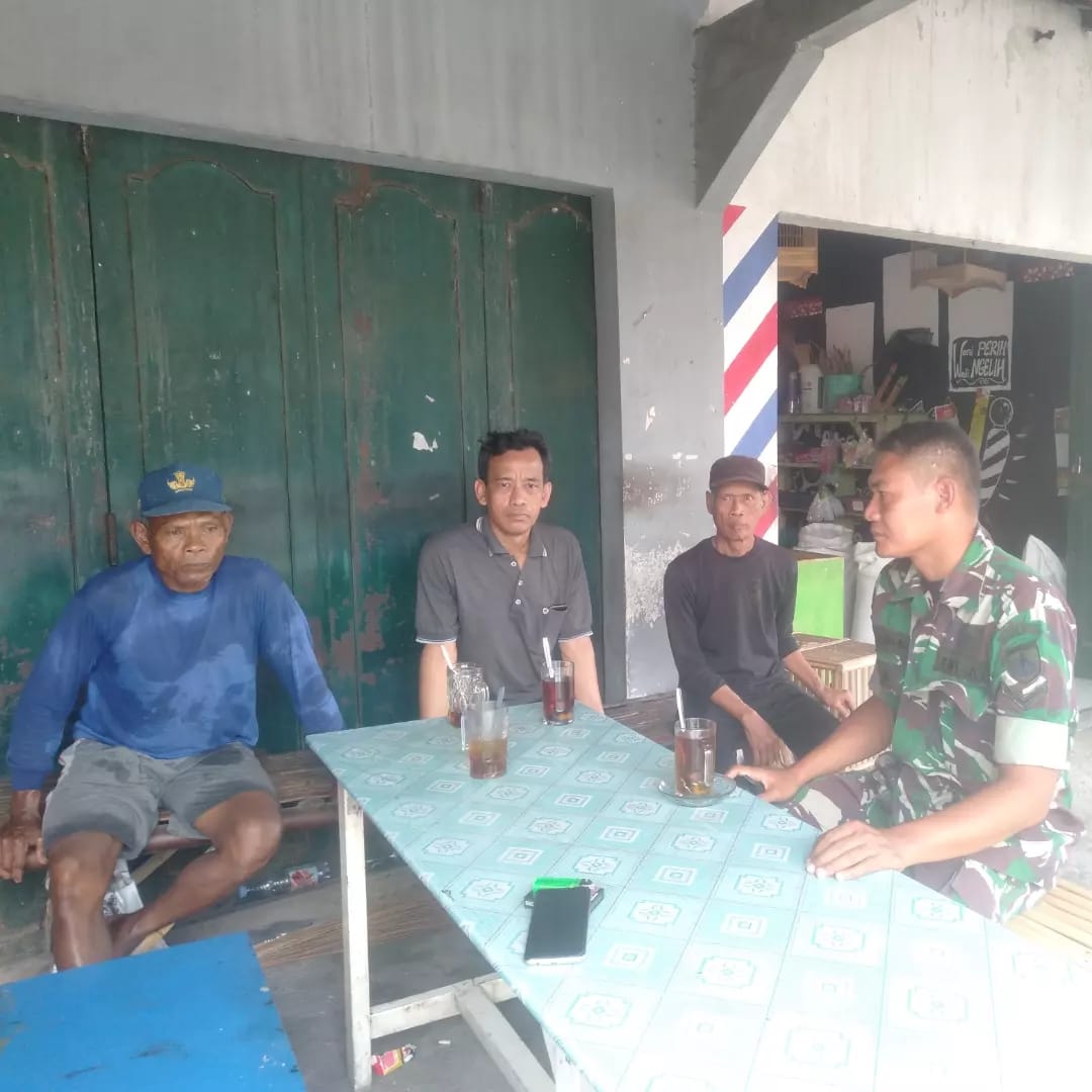 Pesan Babinsa Karangdowo Saat Sambangi Warga Binaan
