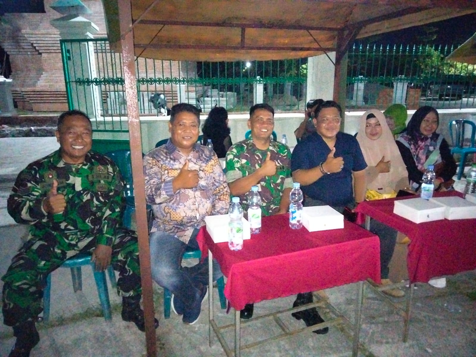 Tingkatkan UMKM, Bati Tuud Koramil Wonosari Hadiri Grand Opening Jawa Unik Desa Binaan