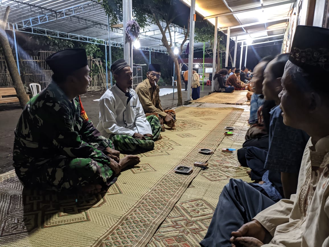 Warga Binaan Gelar Tahlil, Babinsa Manisrenggo Hadiri Berikan Doa Dan Moril