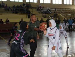 Turnamen Basket dan Futsal Antar Pelajar Dandim Cup V 2023 Dibuka Di Gor Gelarsena Klaten