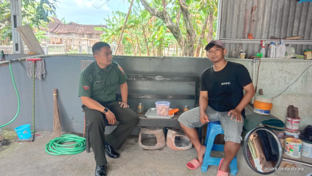 Motivasi Warga Binaan, Babinsa Ceper Dorong Kembangkan Usaha