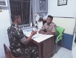 Babinsa Ceper Sambangi Scurity PT CLI