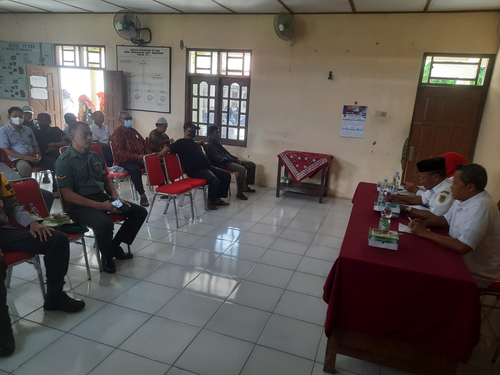 Babinsa Wonosari Hadiri Rapat Musdessus TA 2023