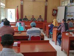 Danramil Wonosari Hadiri Pembentukan FKDM Diwilayah Binaan