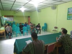 Hadirnya Babinsa Wonosari Saat Musdessus Diwilayah Binaan