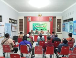 Babinsa Wonosari Tampil Saat  Musdesus BLT Dana Desa