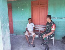 Babinsa Ceper Himbau Warganya Untuk Waspada Di Musim Penghujan