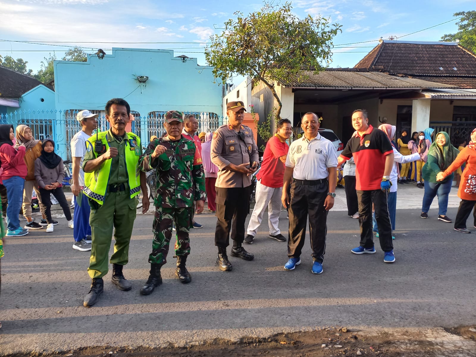 Danramil 19 Trucuk Bersama Muspika Resmikan CFD Desa Bero