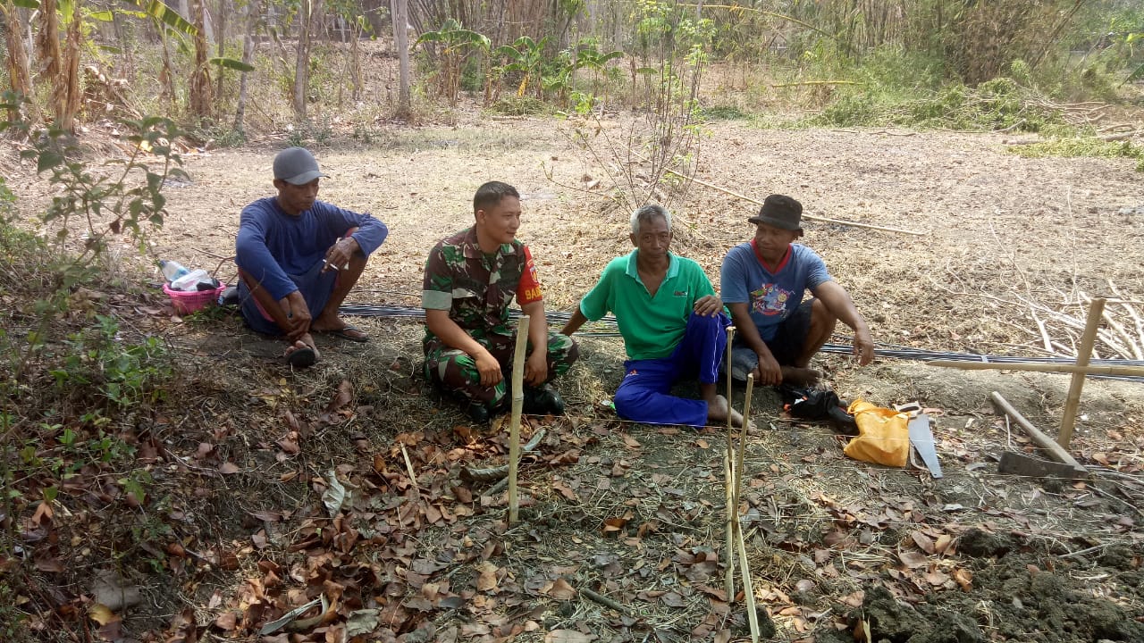 Ini Pesan Babinsa Koramil Prambanan Saat Sambangi Warga Binaan
