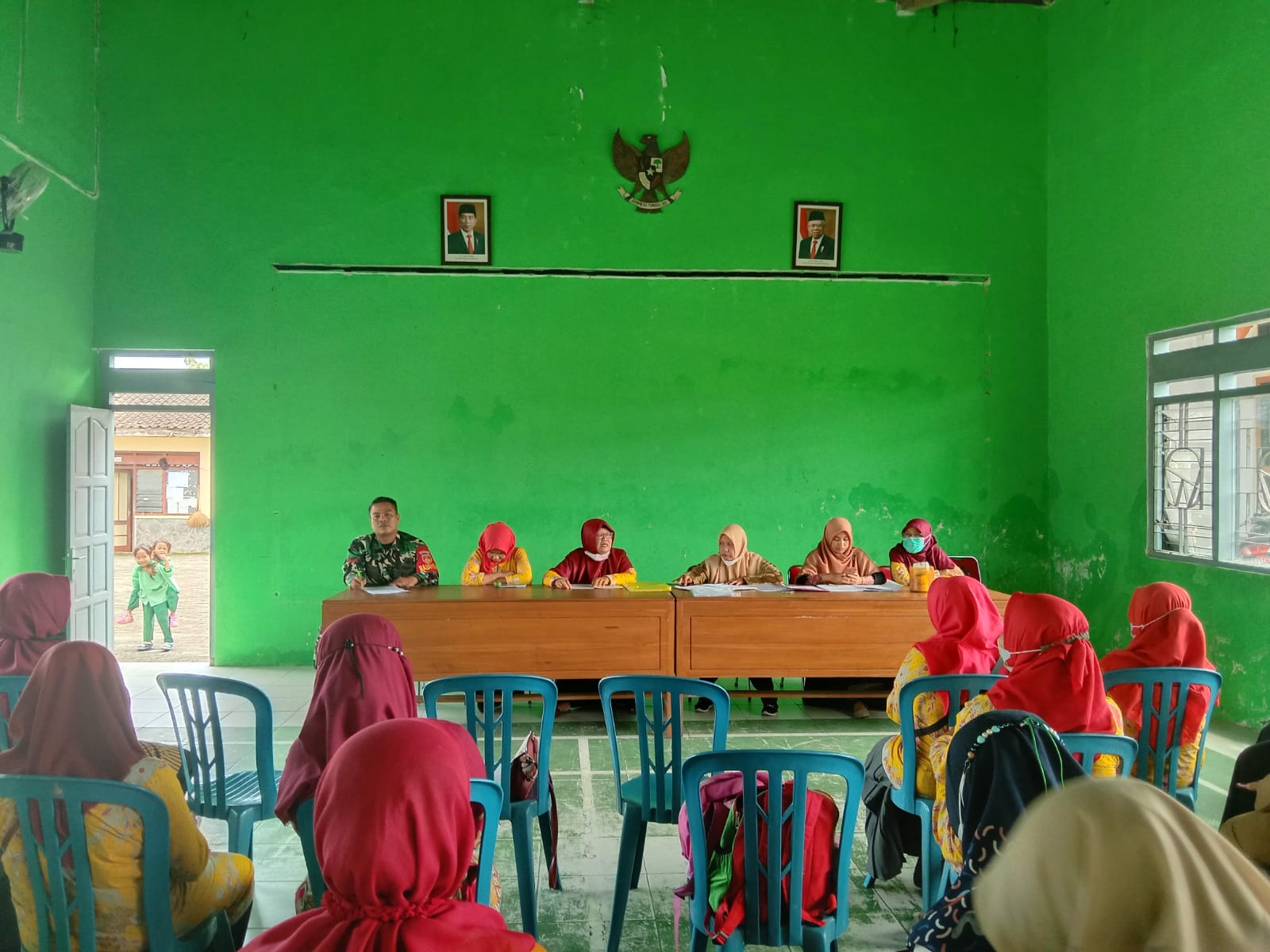 Ini Himbauan Babinsa Wonosari Hadiri Pertemuan PKK Desa Binaan