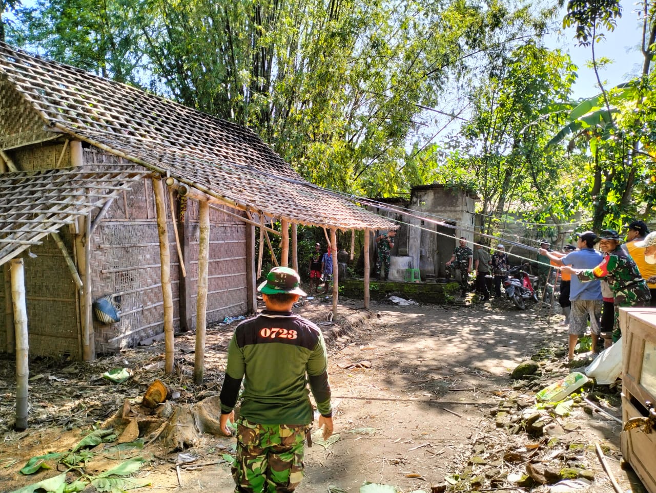 Wujud Nyata Program RTLH Korem 074/Warastratama Di Wilayah Kodim Klaten