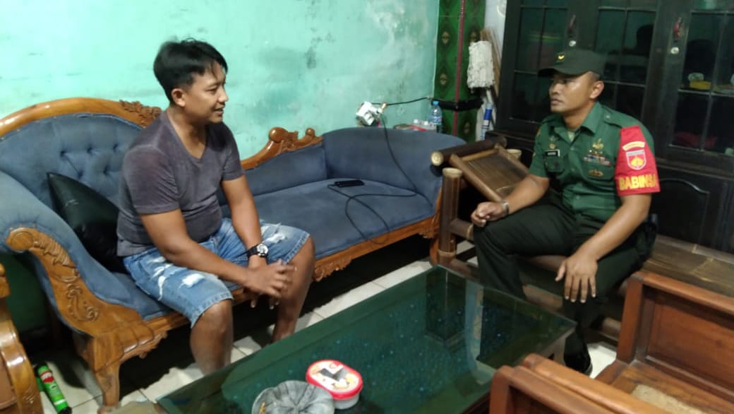 Silaturahminya Babinsa Prambanan Saat Bulan Ramadhan