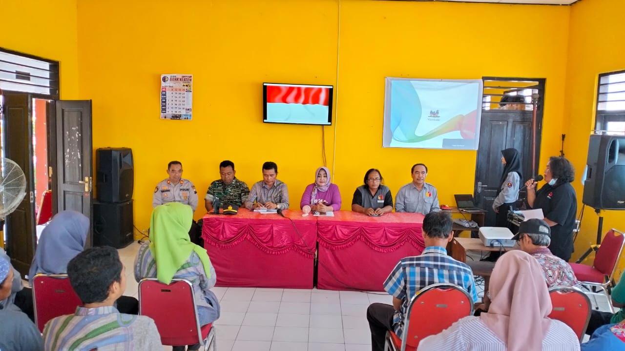 Babinsa Gantiwarno Hadiri Rapat Pemutakhiran Data Pemilu dan Penyusunan Daftar Pemilih