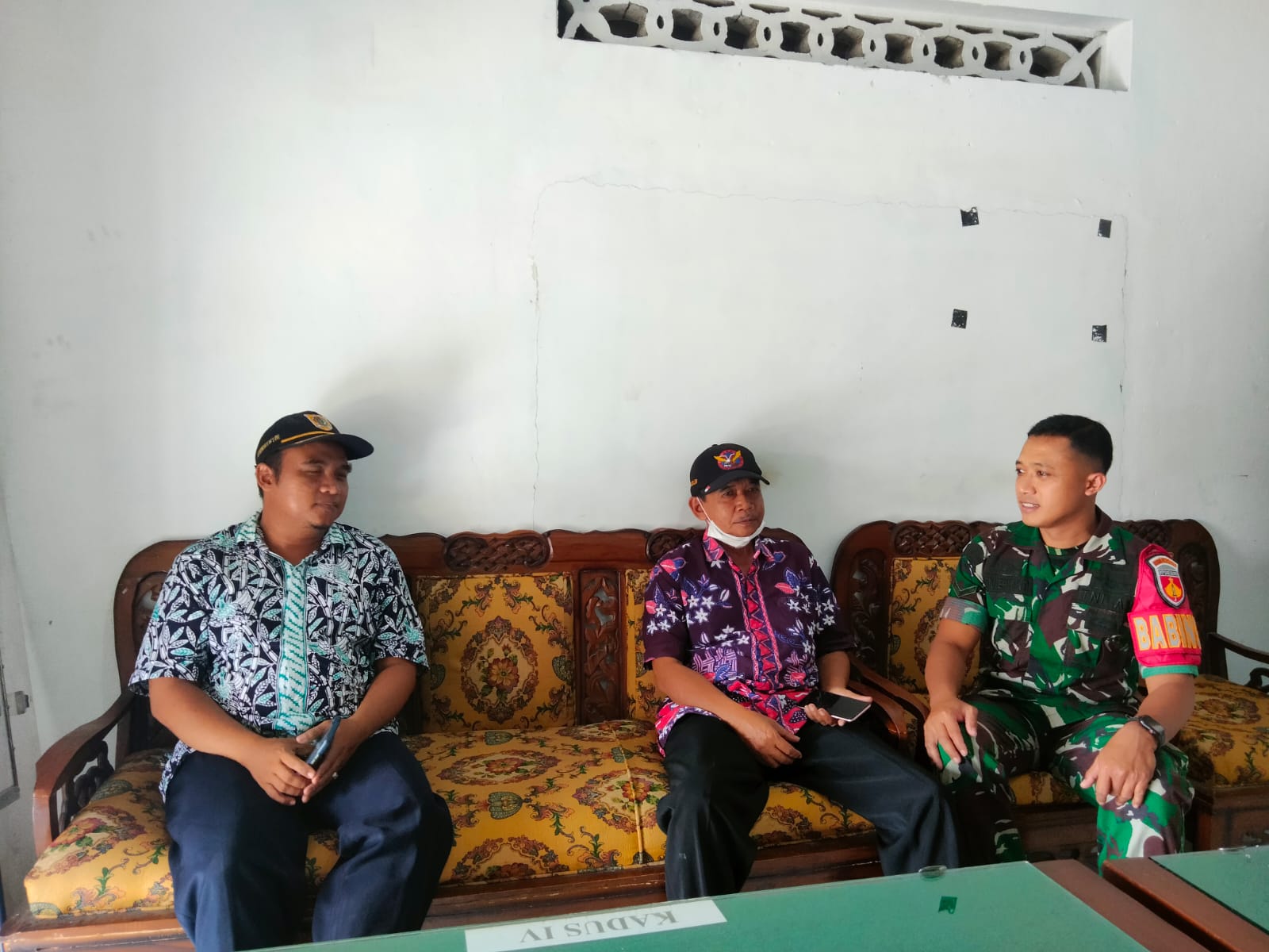 Babinsa Prambanan Eratkan Hubungan Dengan Tokoh Masyarakat