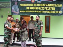 Keren Banget !!! TNI Rehab Rumah Mbah Sihyem