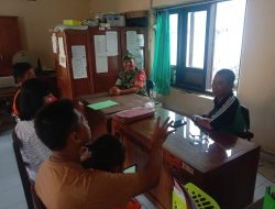 Pererat Silaturahmi, Babinsa Wonosari Halal Bihalal Bersama PPL