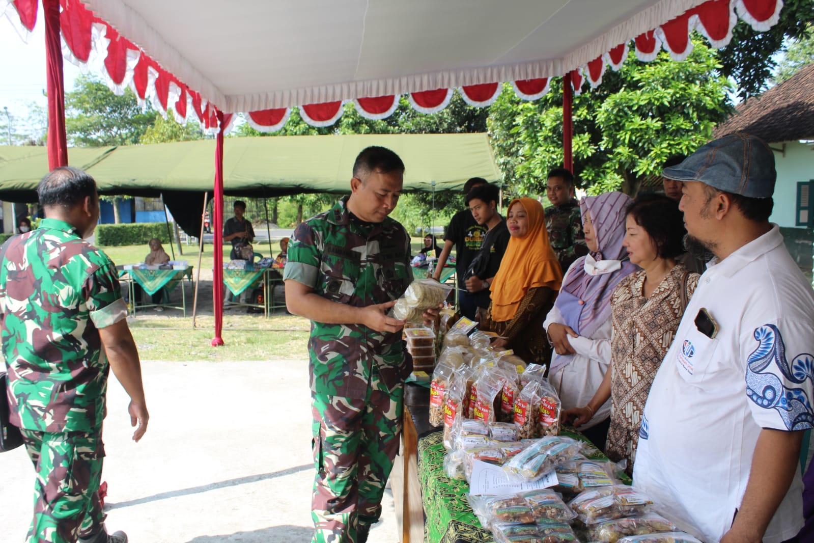 Kodim 0723/Klaten Gelar Pasar Murah