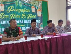 Eratkan Sinergitas, Babinsa Koramil Ceper Hadiri Halal Bihalal Desa Ngawonggo Ceper