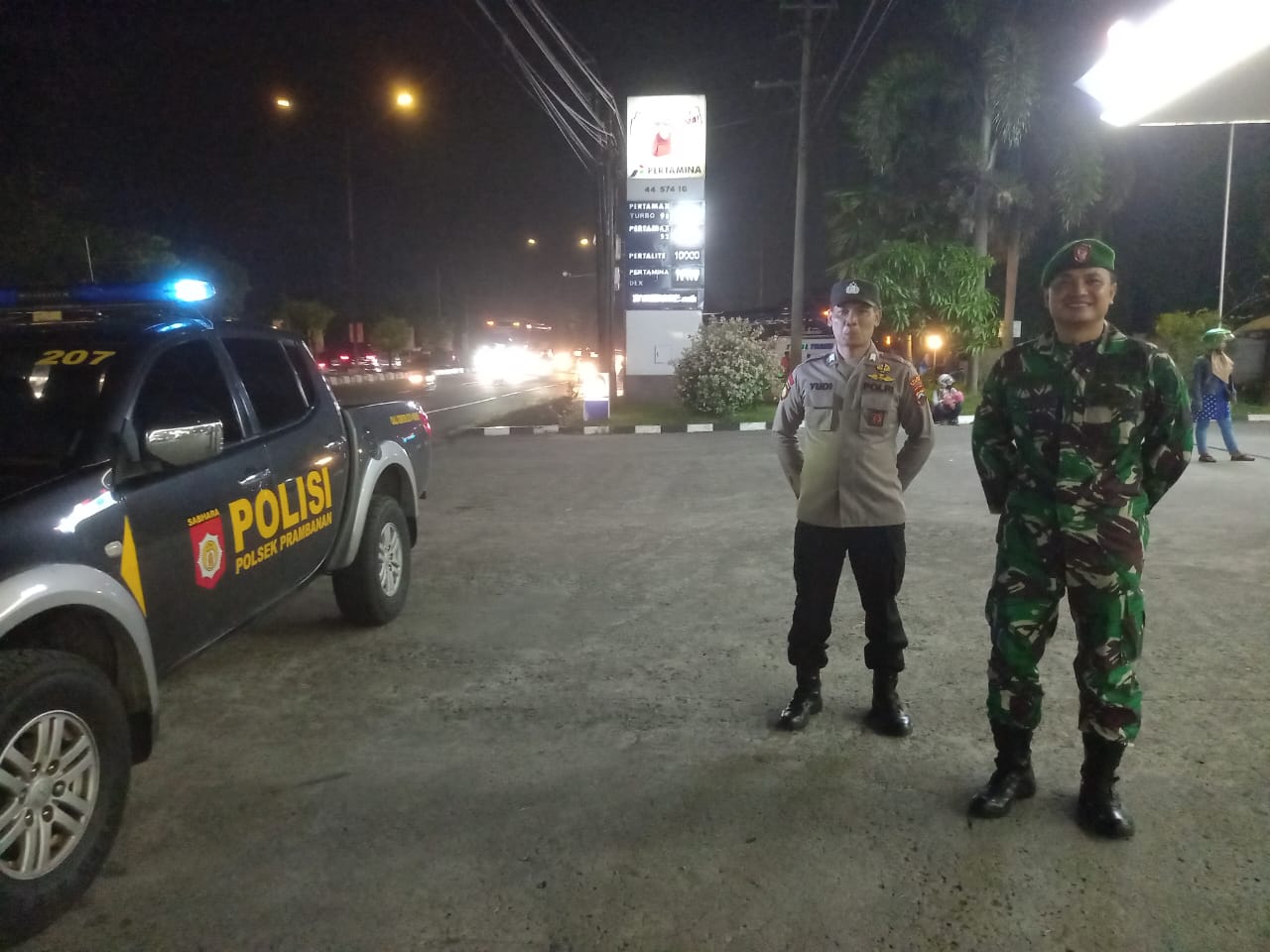 Jaga Kamtibmas Di Wilayah, TNI – Polri Laksanakan Patroli Gabungan