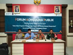 Babinsa Kodim 0723 Klaten Hadir Forum Konsultasi Publik Yang Digelar Desa Sekaran Wonosari