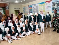 Danramil Kota Klaten Sambut PKL Asuhan Kebidanan Komunitas Poltekkes Kemenkes Surakarta