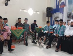 Wakili Danramil, Babinsa Wonosari Hadiri Pamitan Haji Kecamatan Wonosari Klaten
