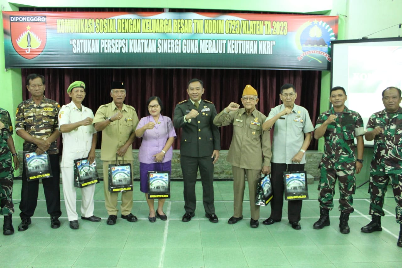 Gelar Komunikasi Sosial, Ini Pesan Dandim 0723/Klaten