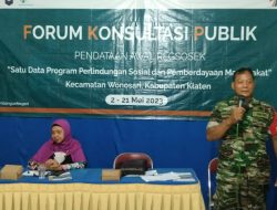 Hadiri Rapat Forum Konsultasi Publik, Ini Kata Babinsa