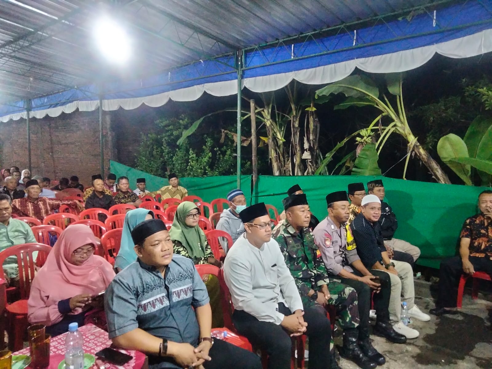 Hadirnya Babinsa Wonosari Pada Halal Bihalal Desa Binaan