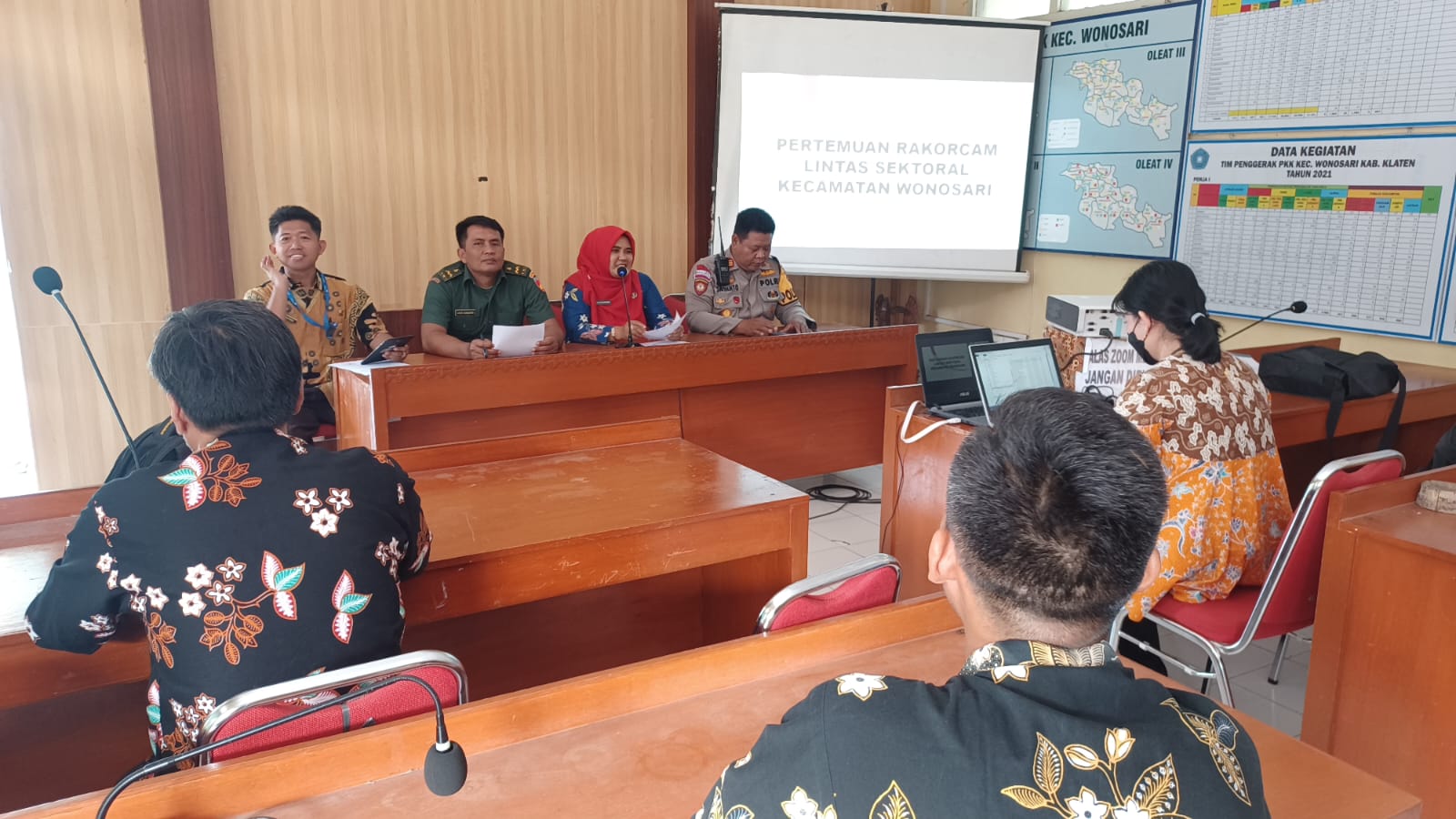 Kata Bati Tuud Koramil Wonosari Saat Wakili Danramil Hadiri Rakor Penurunan Stunting