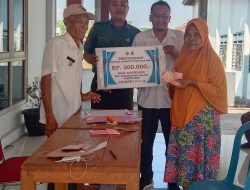 Yang Dilakukan Babinsa Wonosari Saat Penyaluran BLT Dana Desa Sidowarno