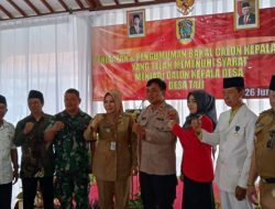 Hadiri Penetapan Calon Kades Dan Pengundian Nomor Urut, Ini Himbauannya Danramil Prambanan