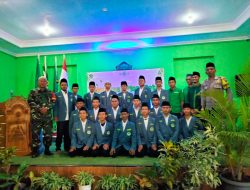 Jalin Sinergitas, Babinsa Wonosari Hadiri Pelantikan IPNU Dan IPPNU Kecamatan Wonosari