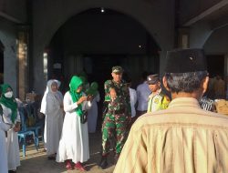 Babinsa Wonosari Hadiri Pengajian Ahad Wage Di Wilayah Binaan