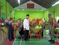 Peringati HKG PKK Ke 51 Tahun 2023, Babinsa Wonosari Dampingi Lomba PKK Desa Tegalgondo