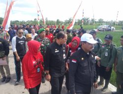 Danramil 17 Karangdowo Dampingi Kunjungan Kerja Menteri Pertanian Di Wilayah Karangdowo