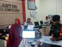 Eratkan Sinergitas, Babinsa Wonosari Datangi Perangkat Desa Binaan