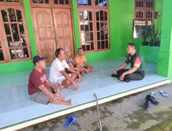 Antisipasi Kebakaran. Babinsa Ceper Sampaikan Himbauan Ke Warga Binaan