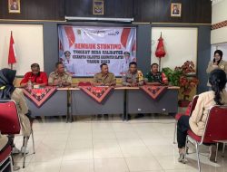 Wakili Danramil, Babinsa Klaten Kota Hadiri Rembug Stunting Tingkat Desa