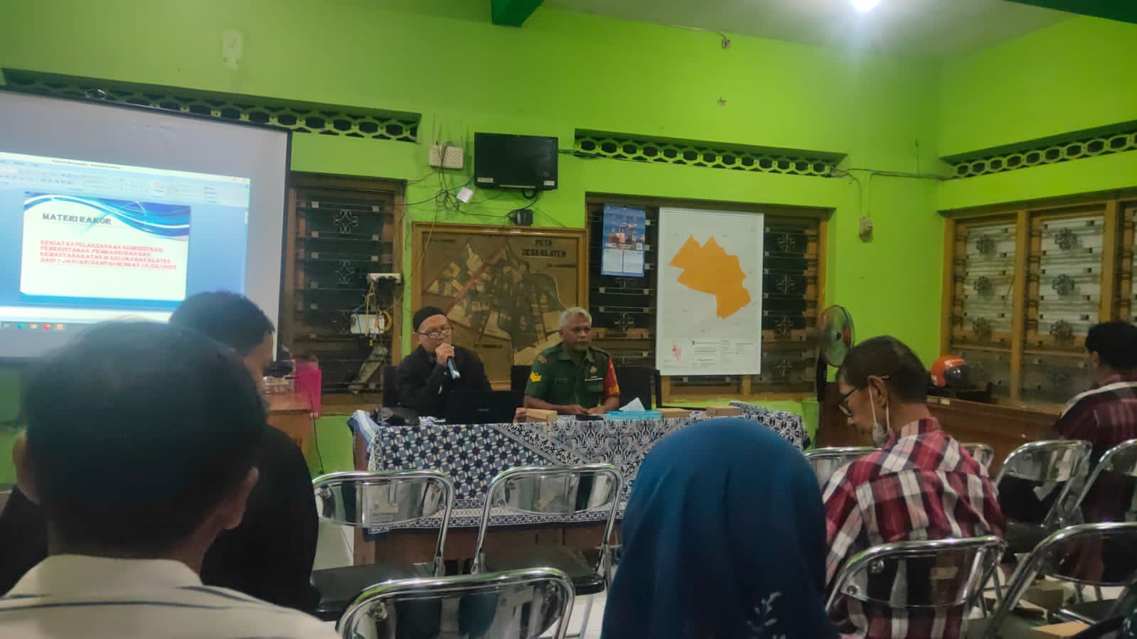 Babinsa Koramil Kota Klaten Hadiri Rakor Persiapan Peringatan Hari Jadi Kabupaten Klaten Dan HUT RI Ke 78