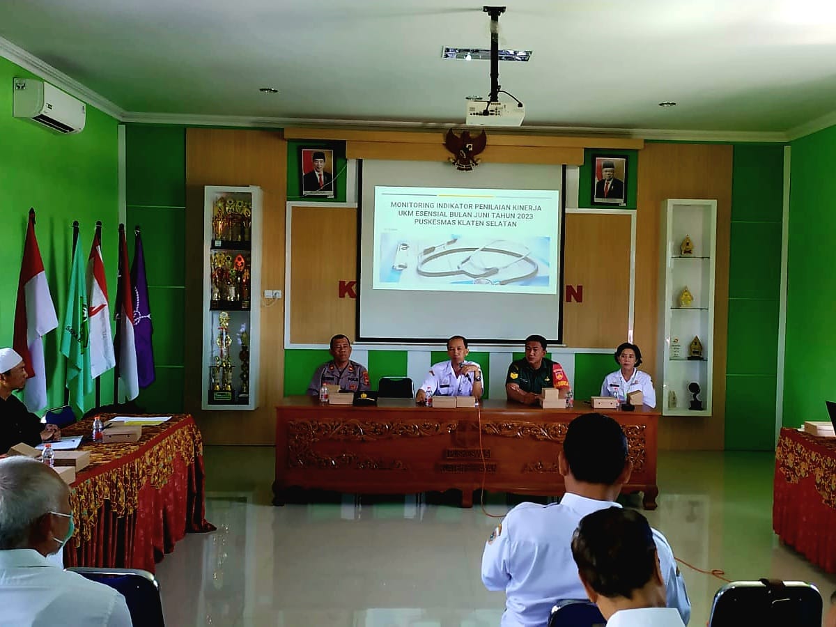 Babinsa Kebonarum Hadiri Rakor Lintas Sektoral Bidang Kesehatan, Sampaikan Ini