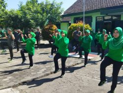 Koramil 19 Trucuk Gelar Senam SKJ 88