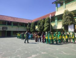 MPLS Siswa Baru, Bati Wanwil Koramil Ceper Berikan Wasbang